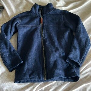 Caters Blue Lined Zip Up Sweater - 4/5